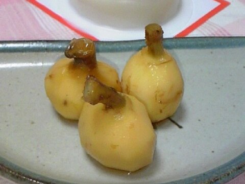 【おせち】迎春*くわいの含め煮♪